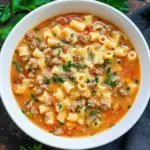Italian Sausage and Pasta Soup