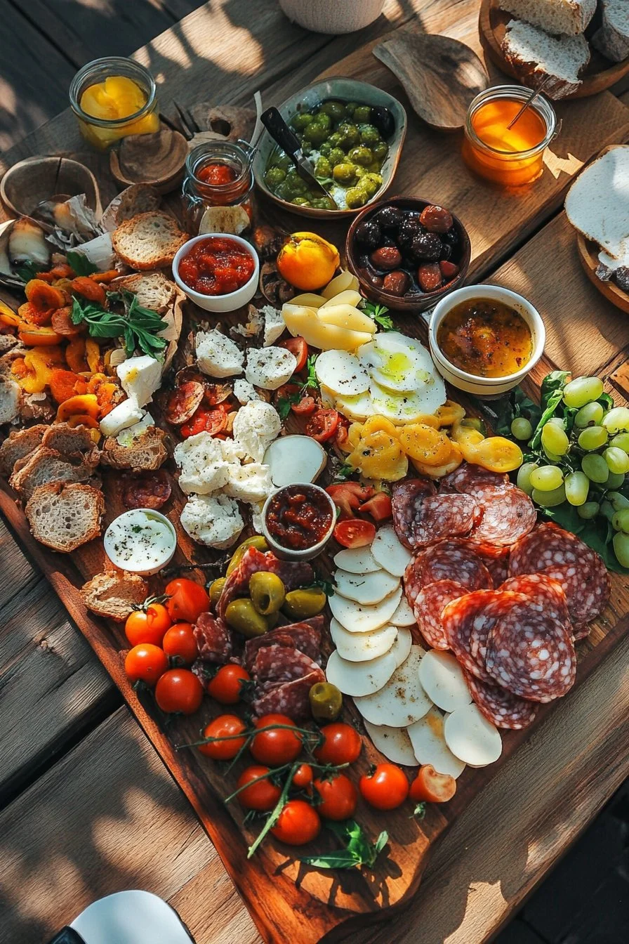 Mediterranean Brunch Board