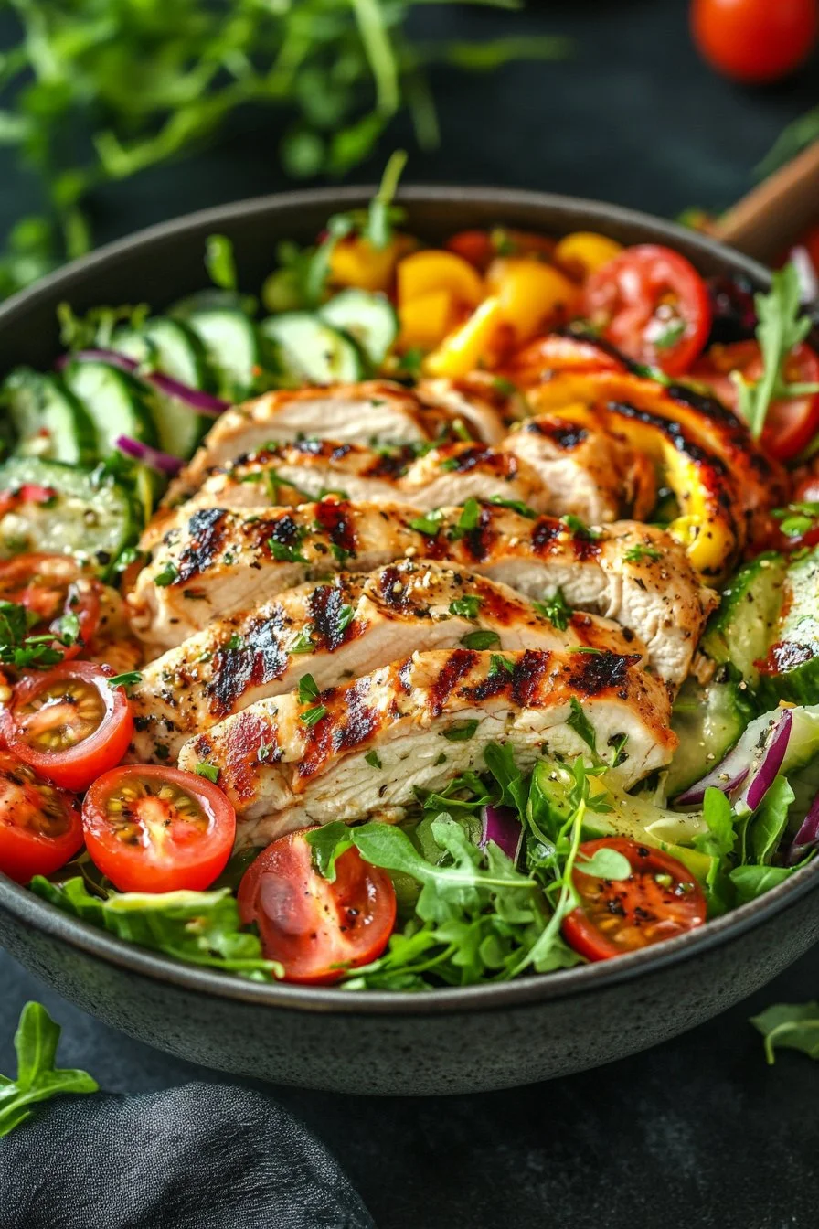 Mediterranean Chicken Salad