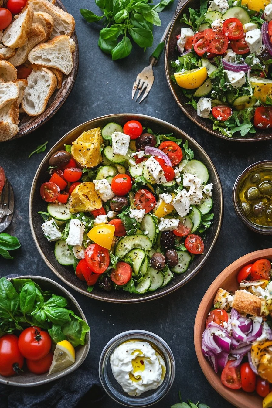 Mediterranean Mezze Salad