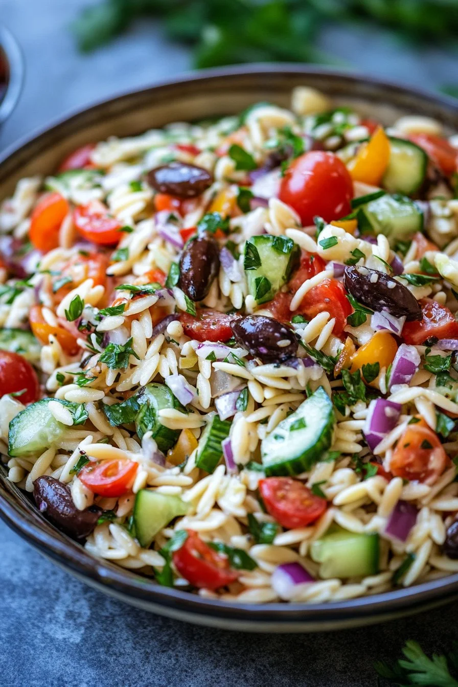 Mediterranean Orzo Salad
