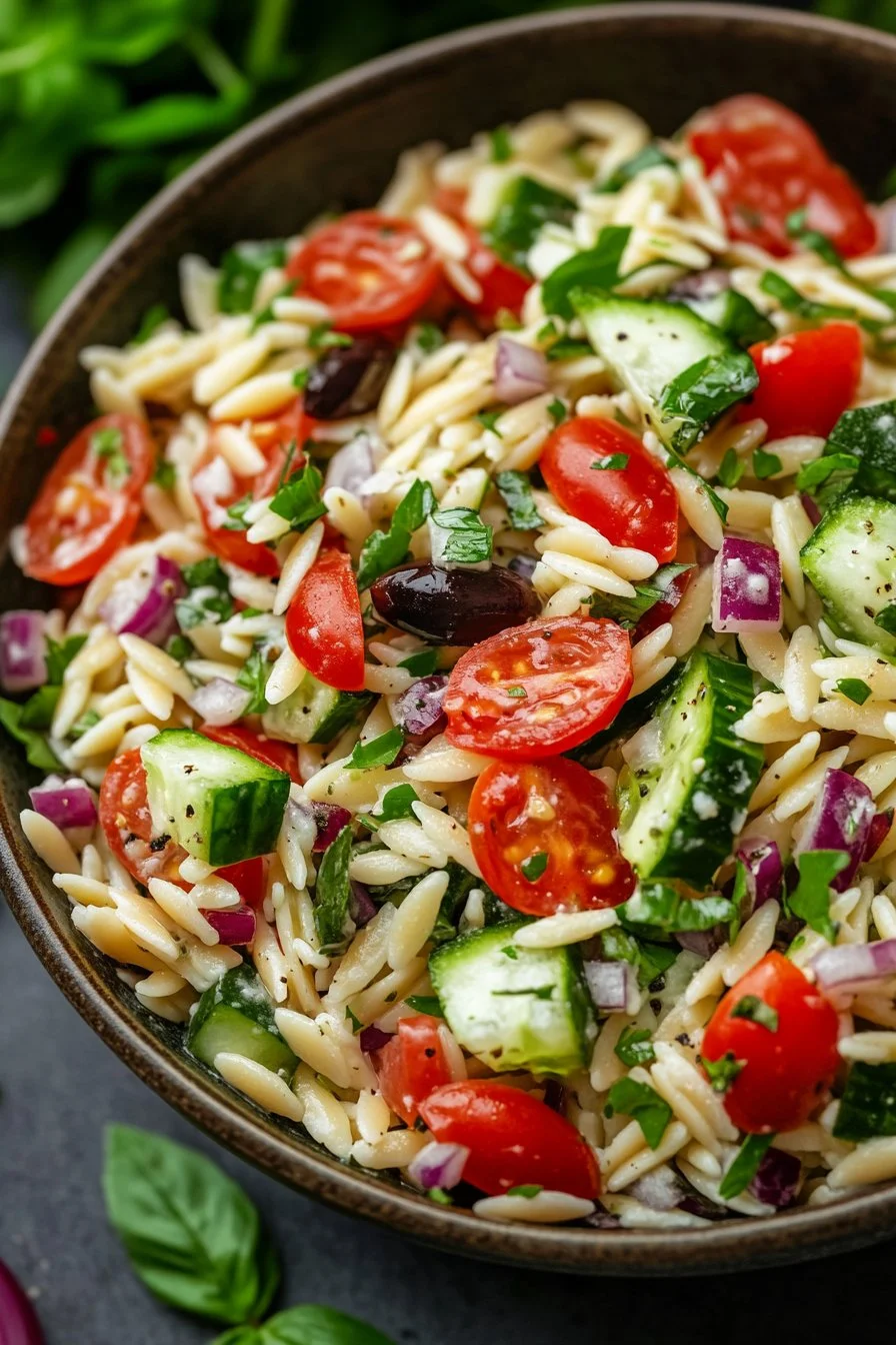 Mediterranean Orzo Salad