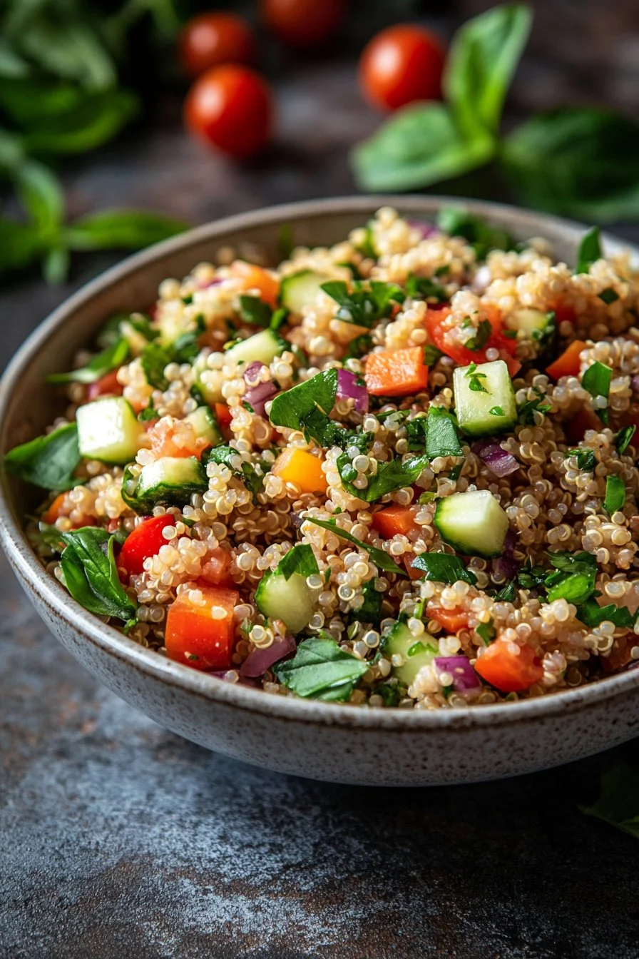 Mediterranean Quinoa Salad