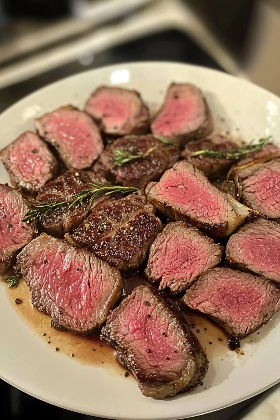 Medium Rare Ribeye Steaks