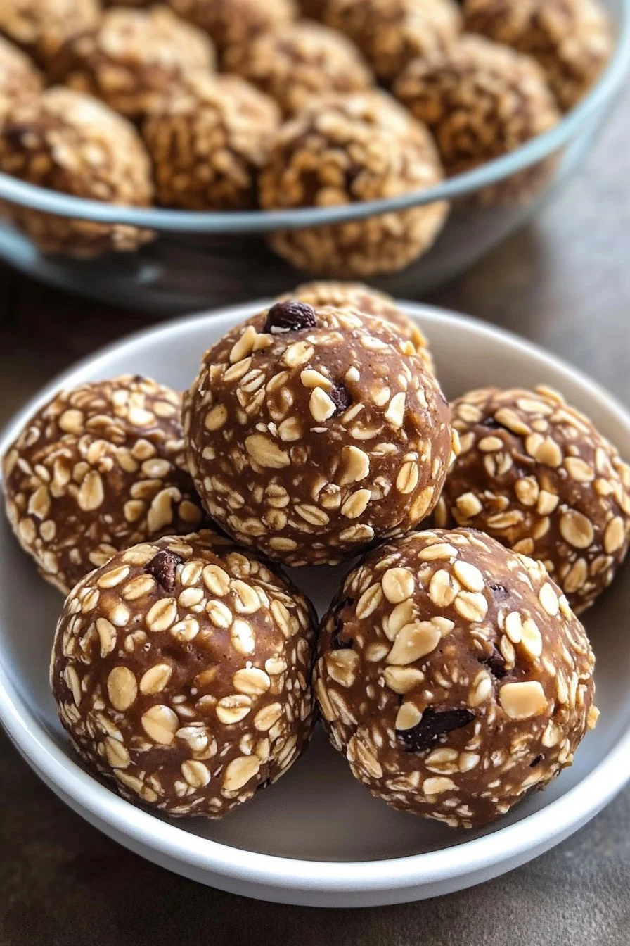 No-Bake Peanut Butter Energy Bites