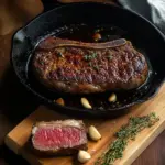 Pan-Seared Ribeye Steak