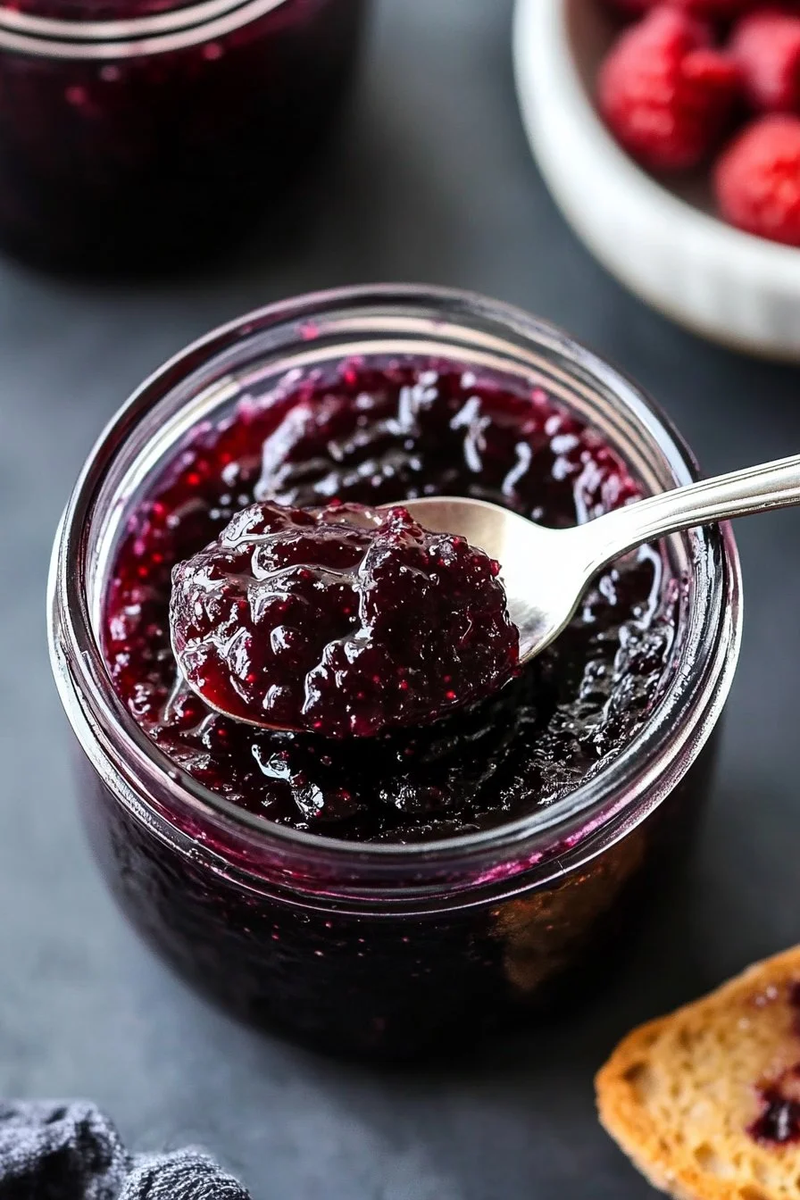 Quick Mulberry Jam