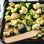 Roasted Broccoli and Cauliflower