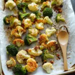 Roasted Broccoli and Cauliflower