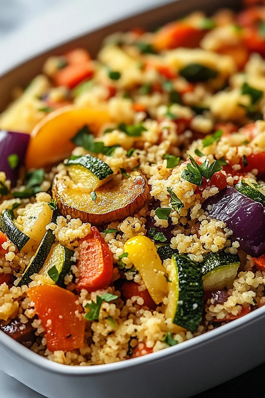 Roasted Vegetable Couscous 7 Roasted Vegetable Couscous