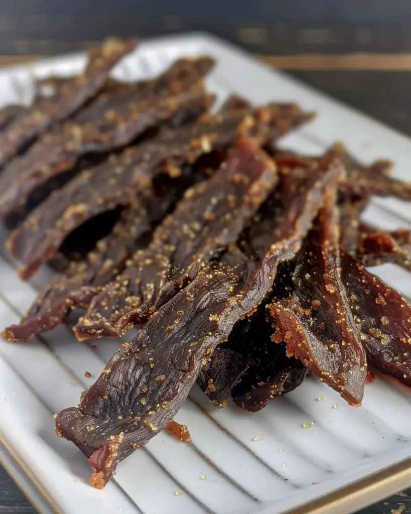 Sweet and Smoky Brown Sugar Venison Jerky: Irresistible Flavor Explosion