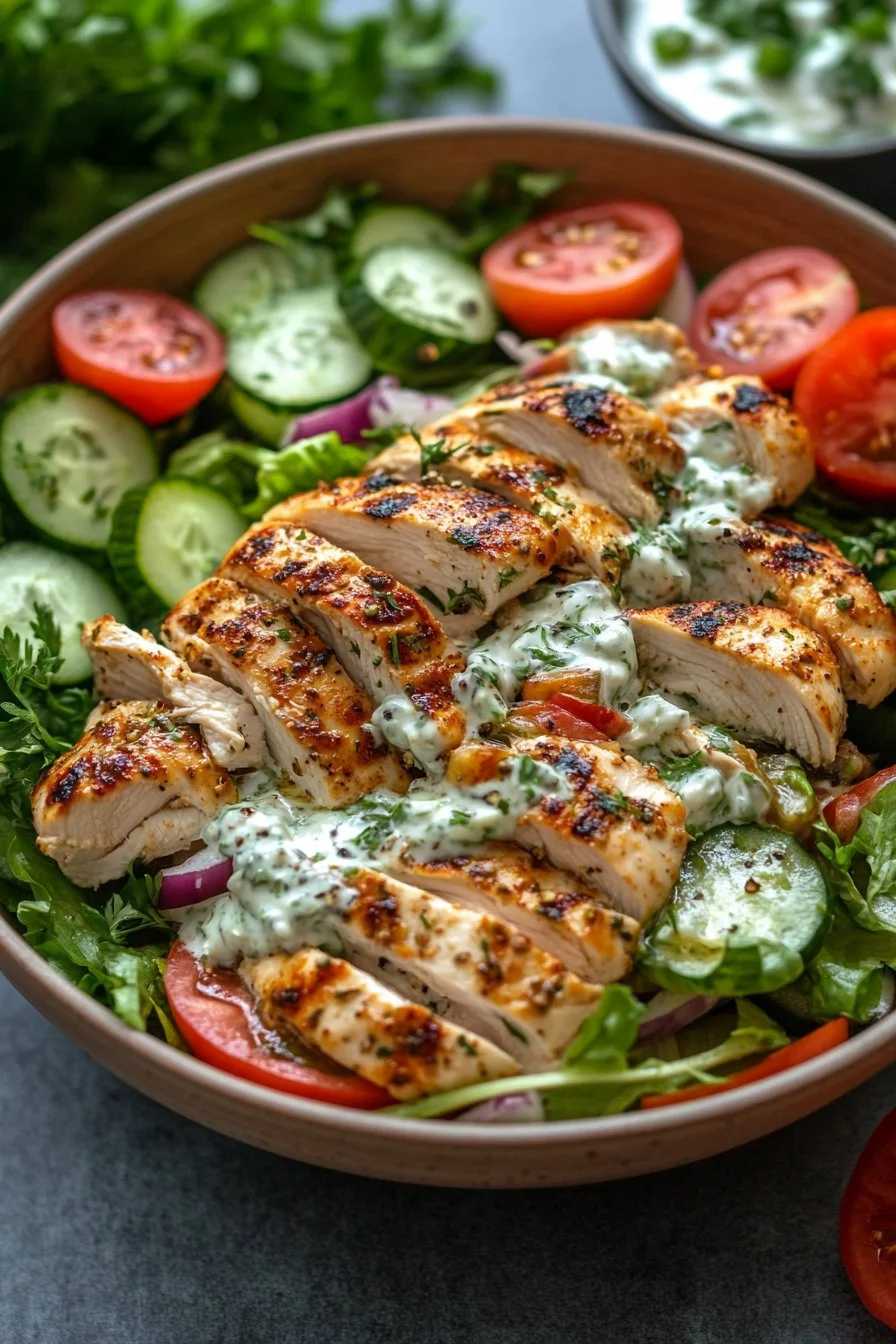 Tzatziki Chicken Salad
