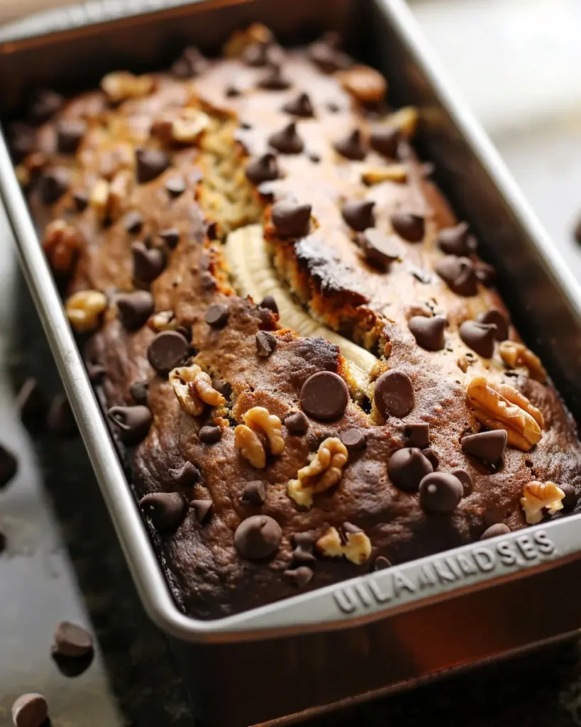Ultimate Chocolate Chip Banana Nut Bread: The Decadent Delight