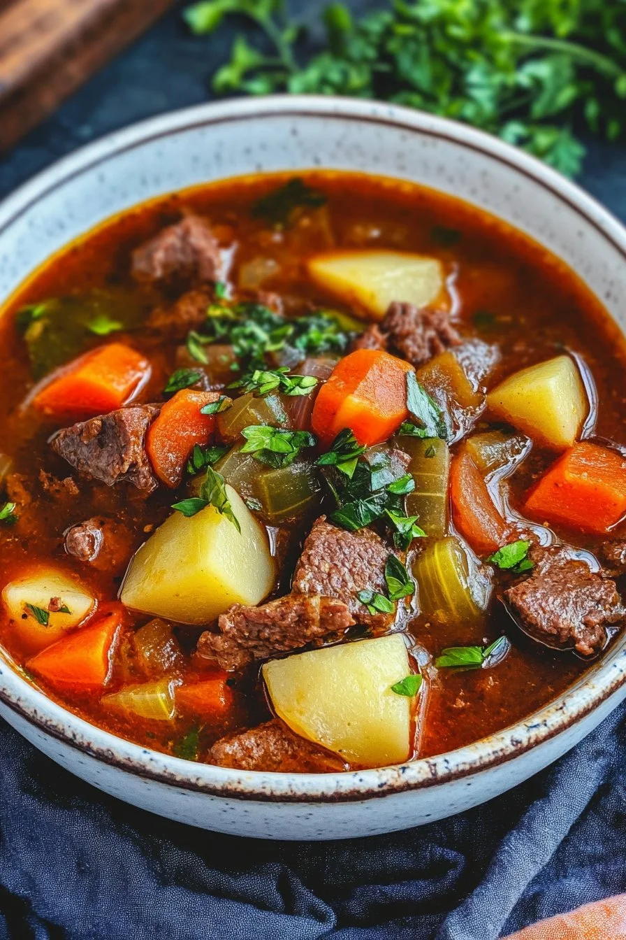 Vegetable Beef Soup 7 Vegetable Beef Soup