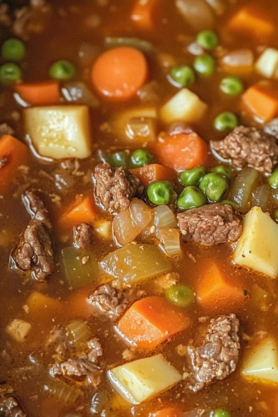 Vegetable Beef Soup 7 Vegetable Beef Soup