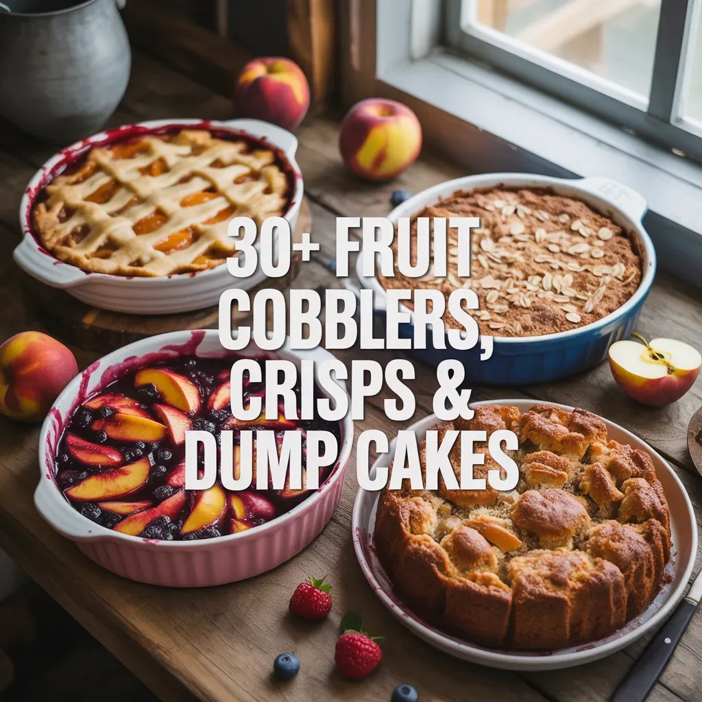 The Complete Guide to Cobblers, Crisps, and Fruit Desserts