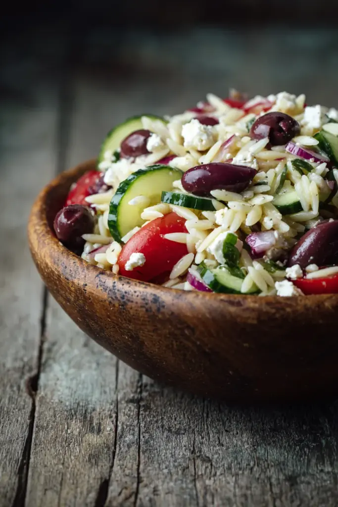 The Complete Guide to Pasta and Orzo Salads 19 Greek Orzo Salad