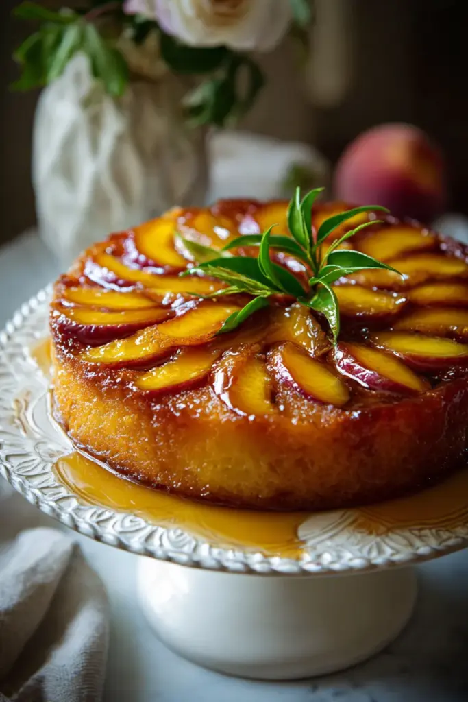 Modern Peach Desserts