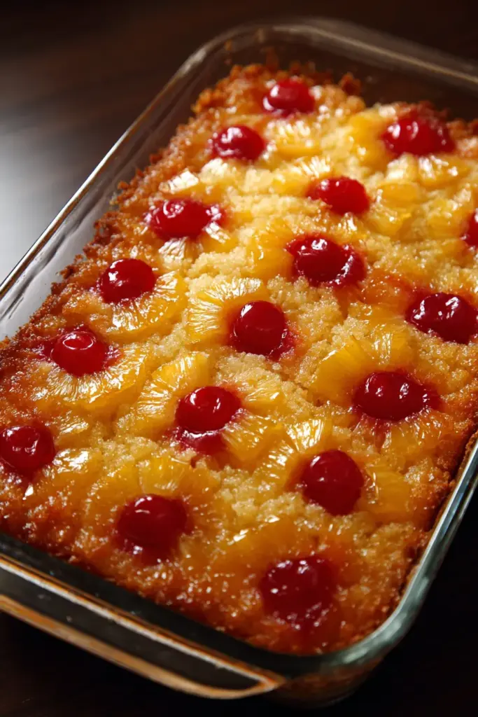 Pineapple Dump Cake