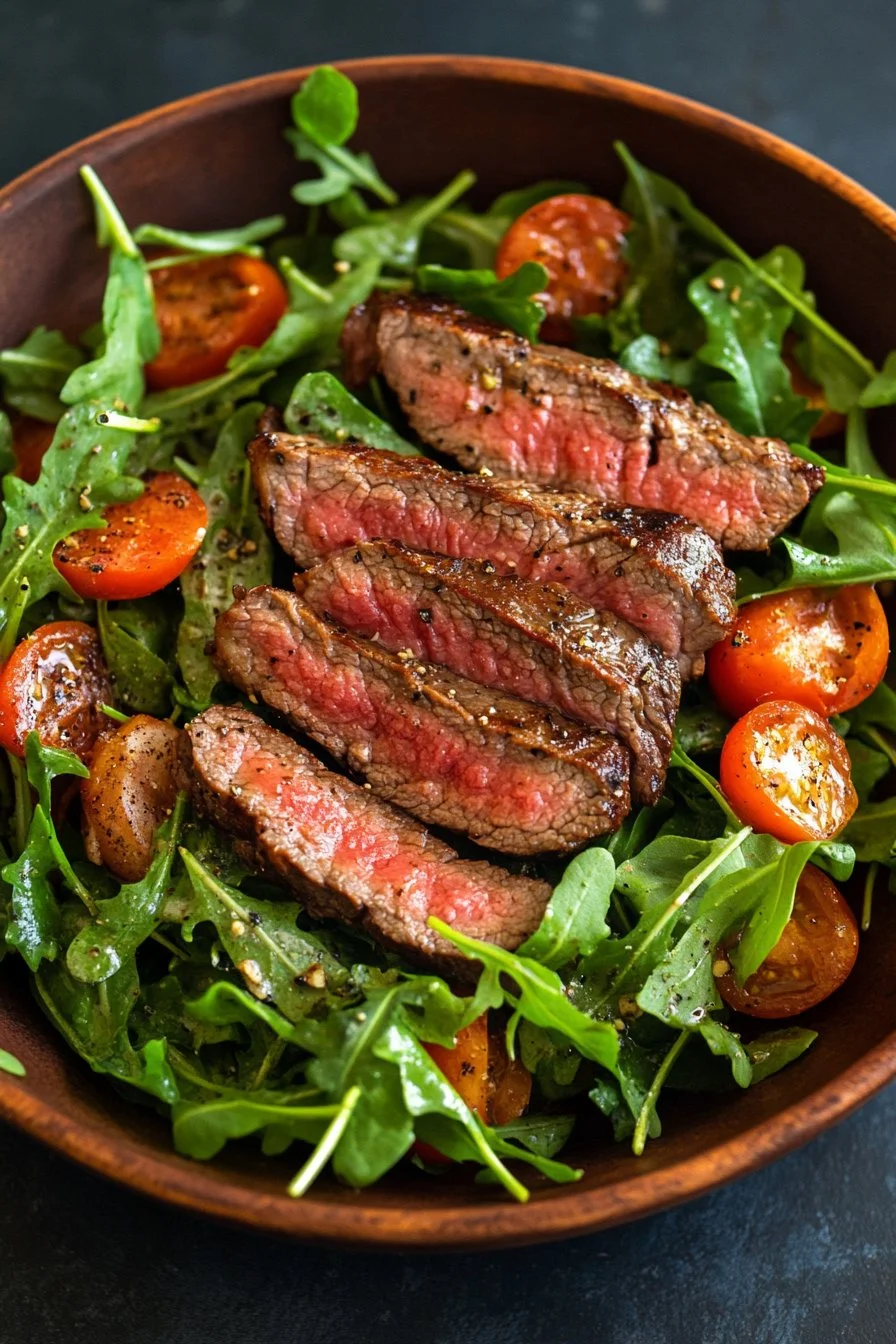 Arugula Salad with Steak
