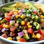 Avocado Corn and Black Bean Salsa