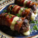Bacon Crisped Venison Bombs With A Decadent Cheese Core