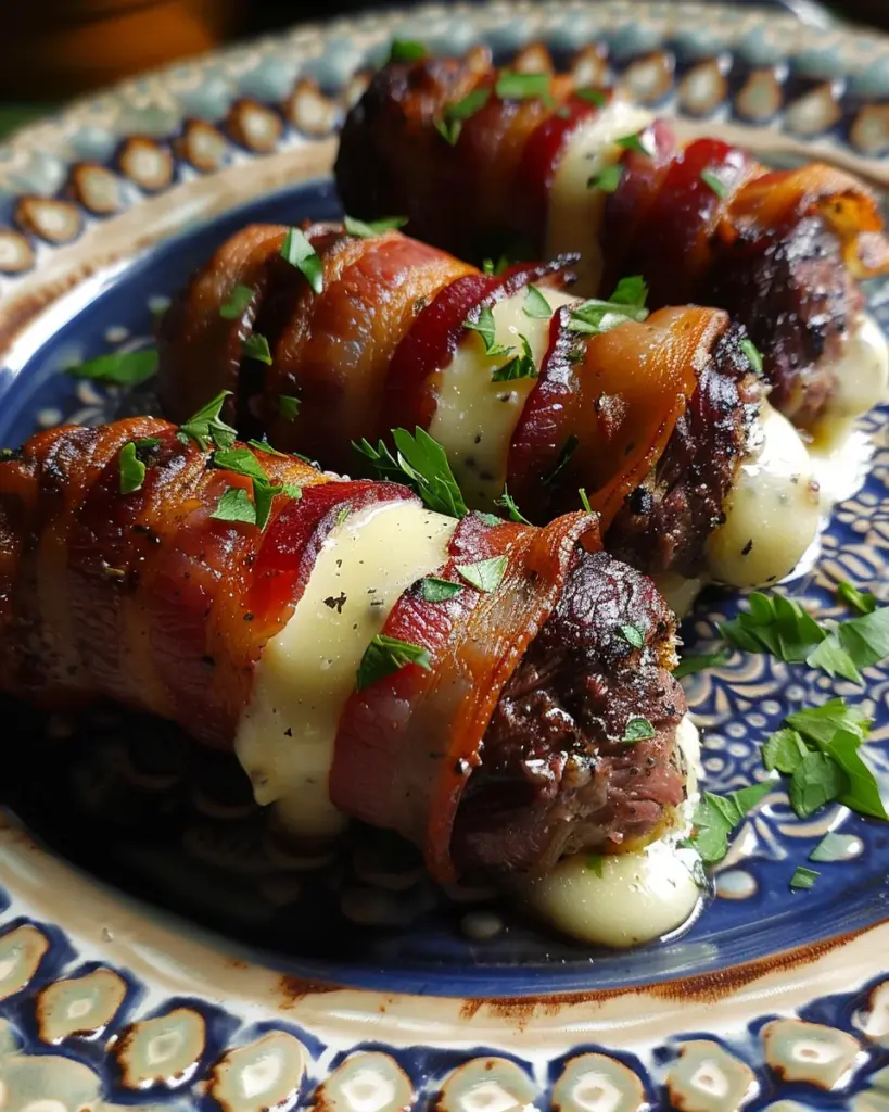 Bacon Crisped Venison Bombs: Decadent Cheese Core Explosion