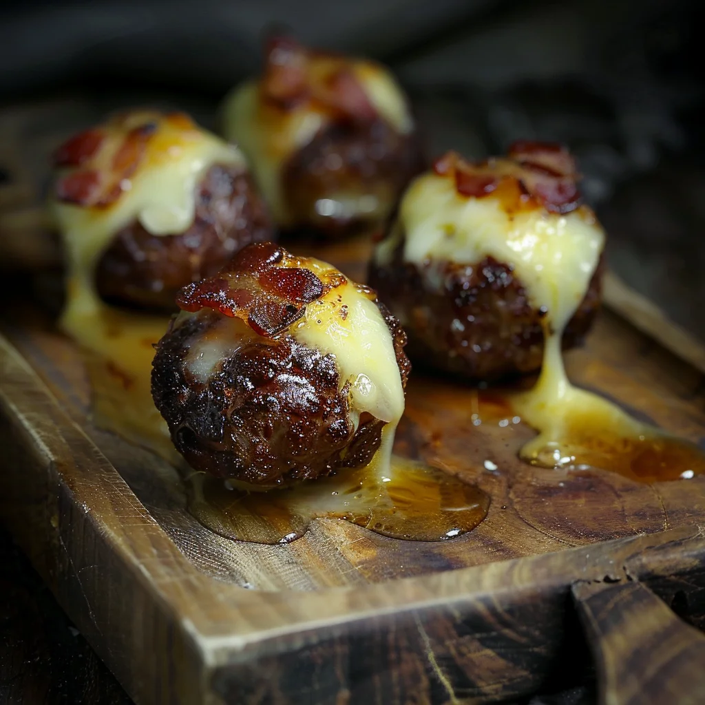 Bacon Crisped Venison Bombs: Decadent Cheese Core Explosion