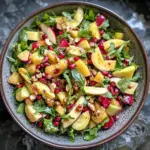 Christmas Salad with Honey Mustard Dressing