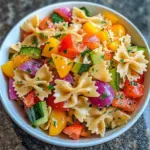 Colorful Bow Tie Pasta Salad