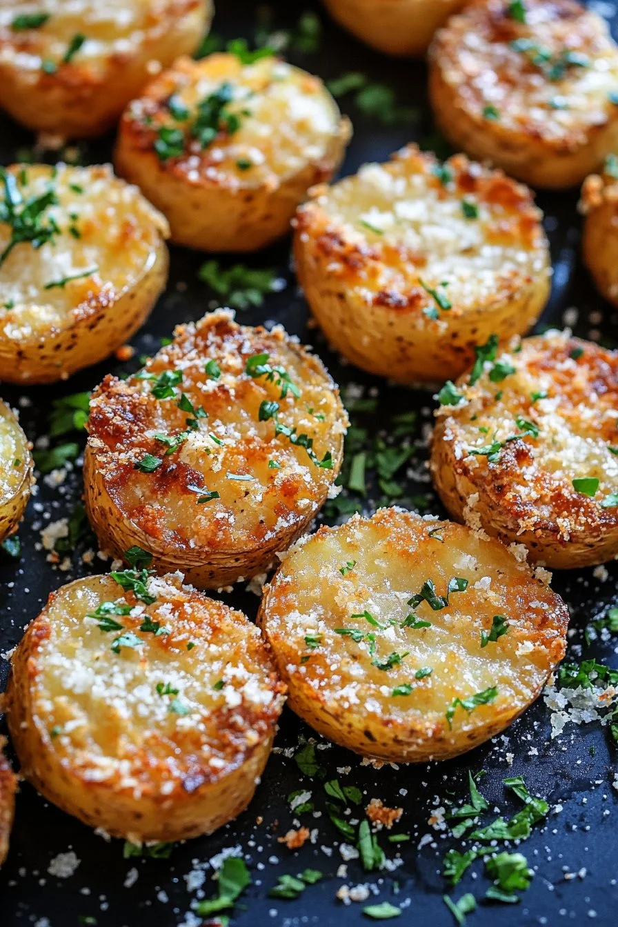 Crispy Parmesan Potatoes