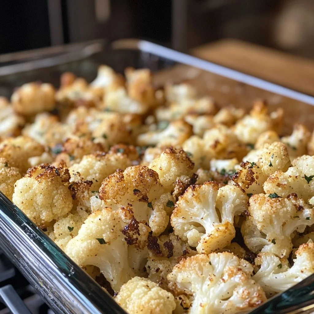 Crispy Roasted Cauliflower