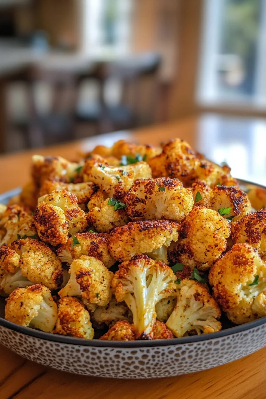 Crispy Roasted Cauliflower
