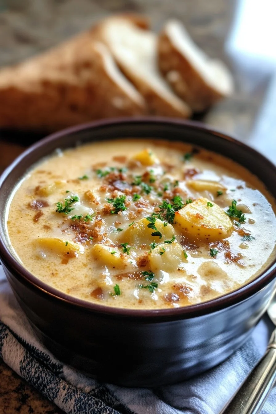 Crock Pot Crack Potato Soup