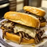 Crockpot French Dip Sandwiches