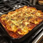 Crockpot Ravioli Lasagna