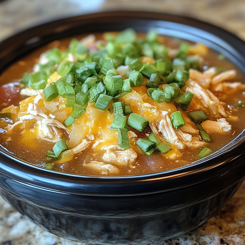 Easy Crock Pot Crack Chicken dish with creamy texture and delicious toppings