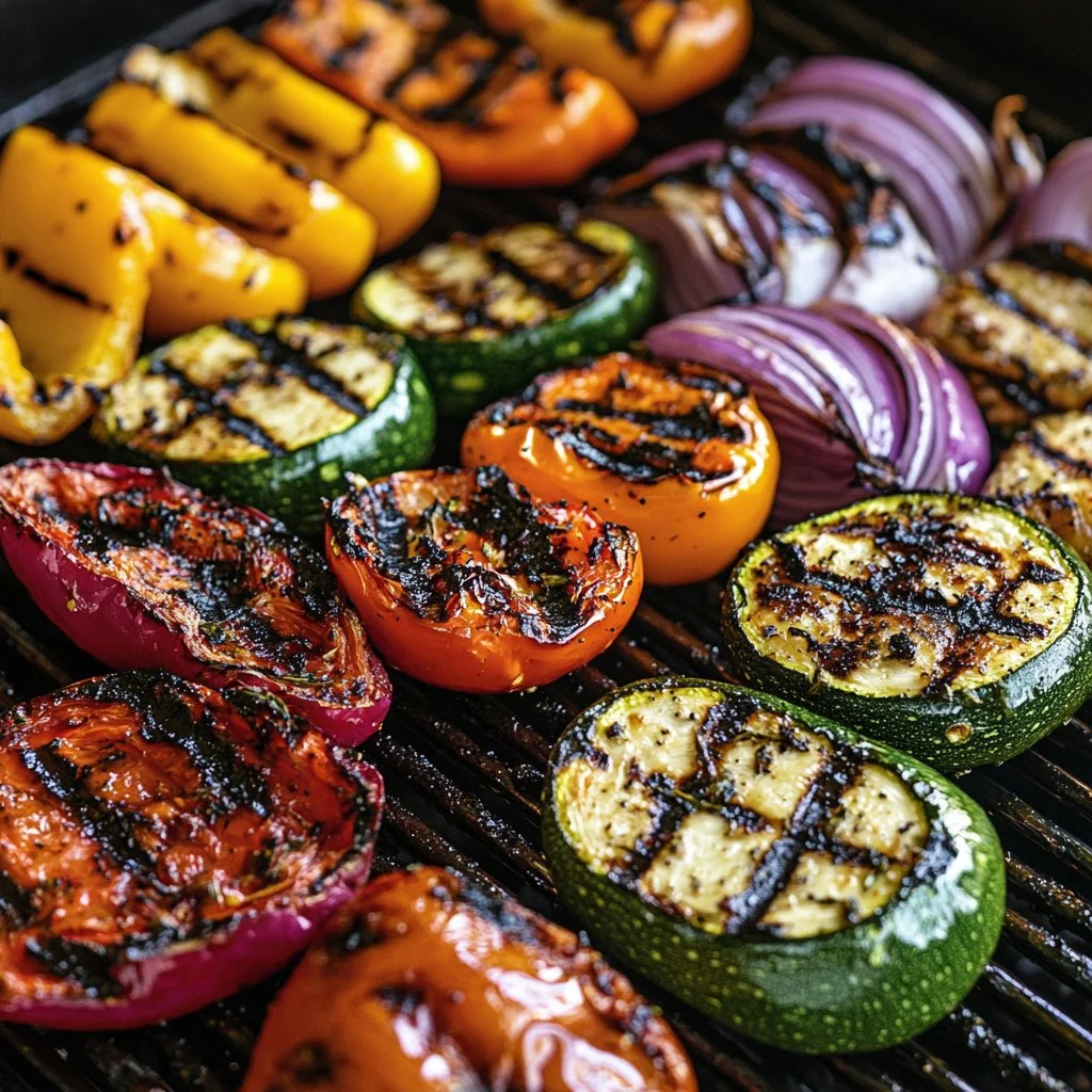 Garlic Herb Grilled Vegetables