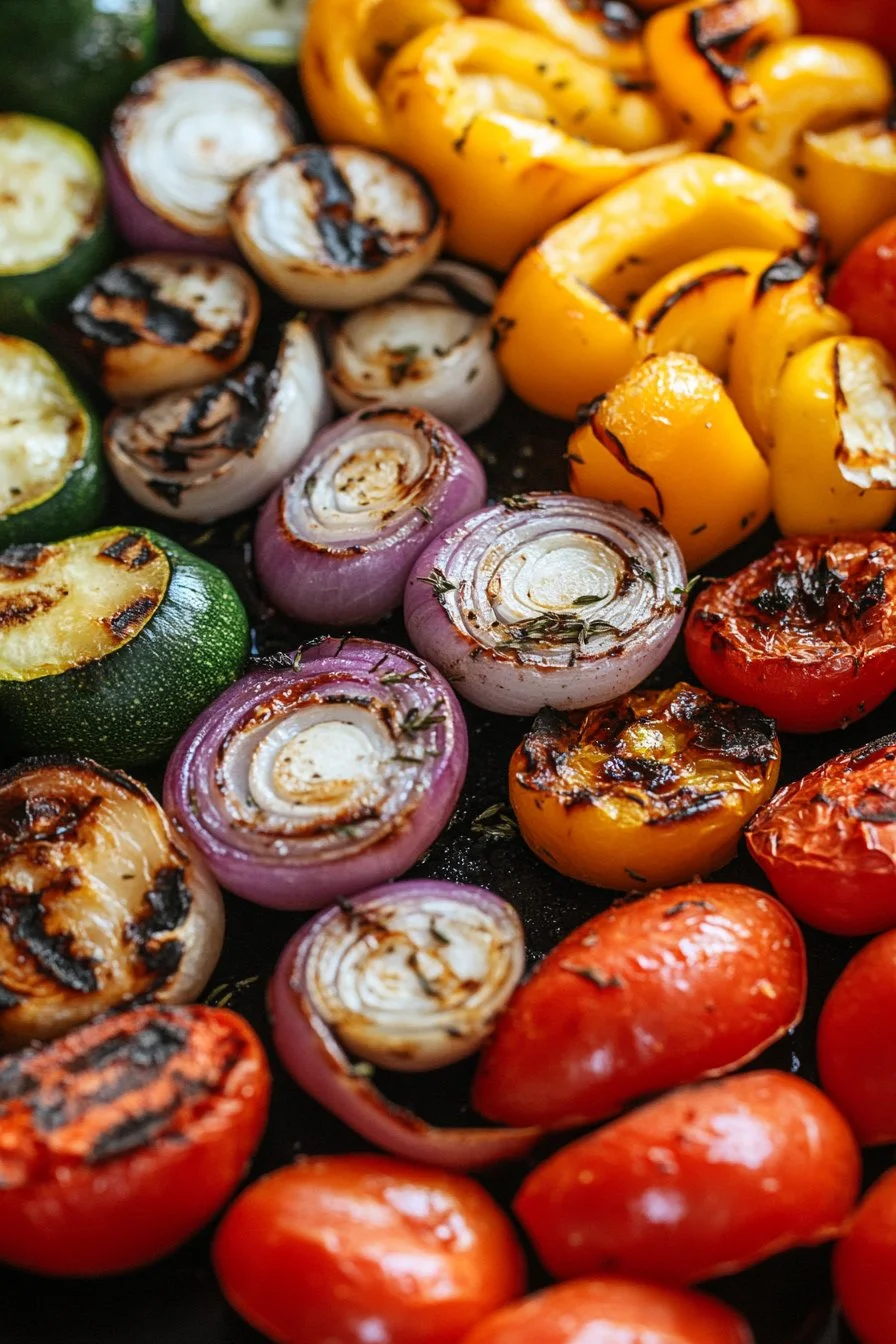 Garlic Herb Grilled Vegetables