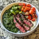 Grilled Chimichurri Steak Bowls