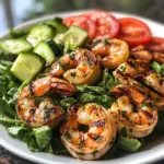 Grilled Shrimp Summer Salad