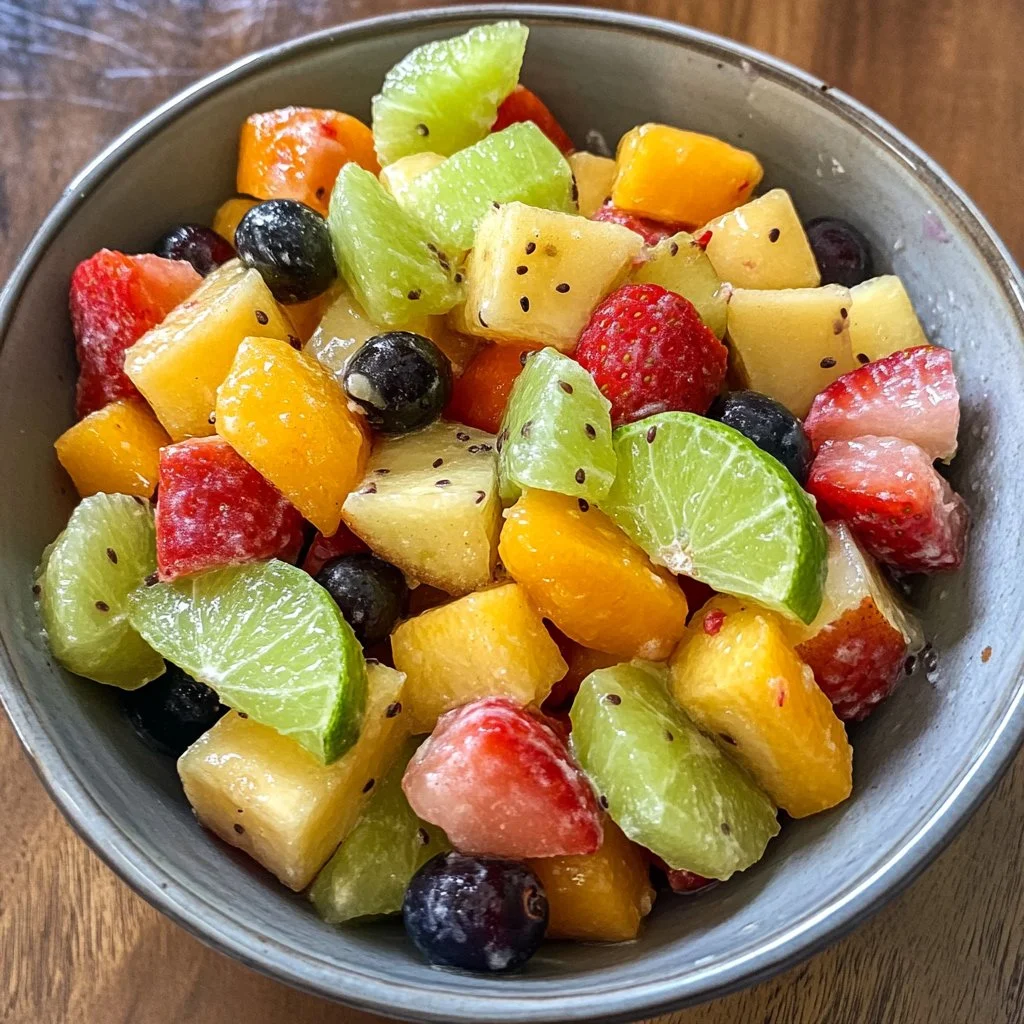 Honey Lime Fruit Salad