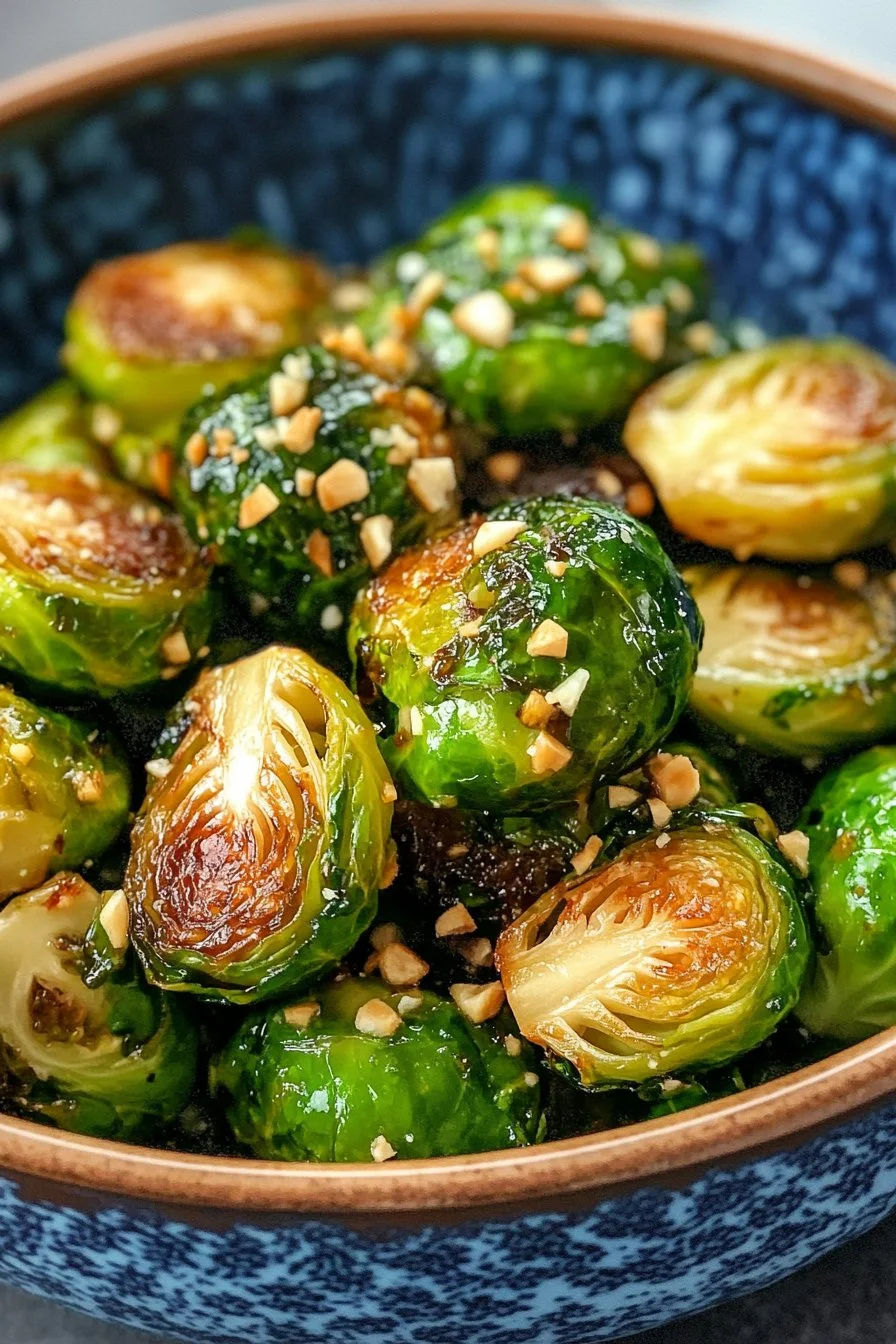 Honey Sriracha Brussels Sprouts
