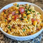 Juicy Street Corn Pasta Salad