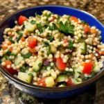 Mediterranean Israeli Couscous Salad