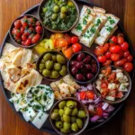 Mediterranean Mezze Tapas Platter