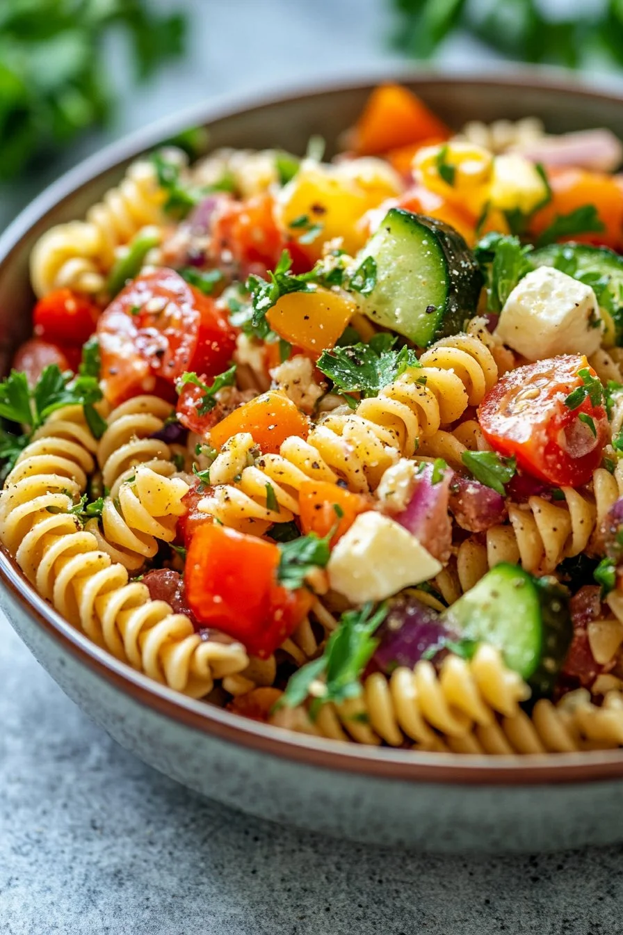 Mediterranean Pasta Salad
