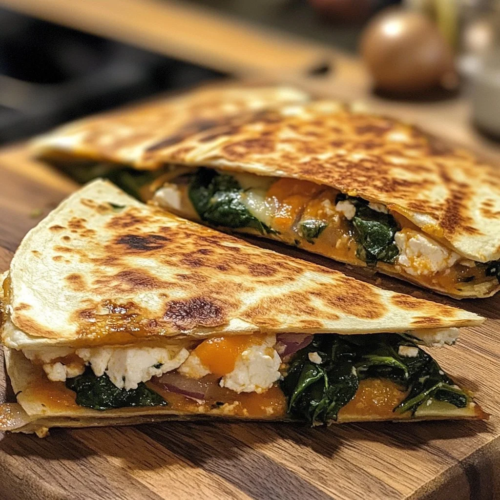 Mediterranean Quesadillas