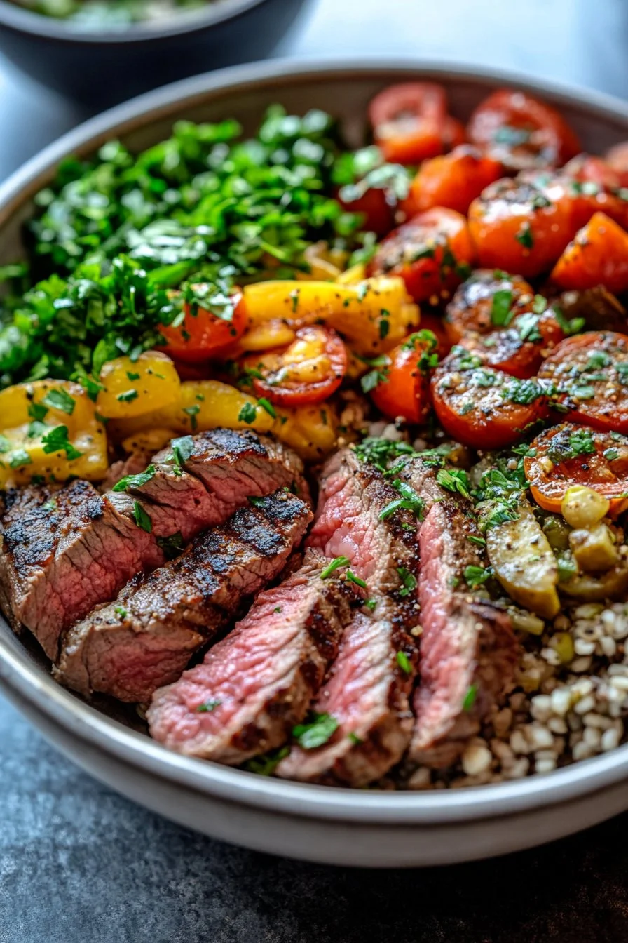 Mediterranean Steak Bowl