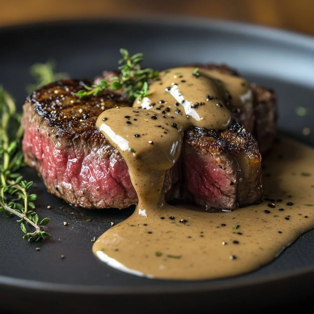 Peppercorn Sauce Recipe for Steak, Chicken, or Pasta